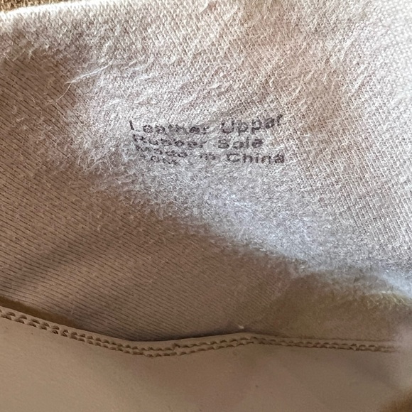 Splendid Soft Tan Suede Mules with wooden heel size 10 M - Picture 7 of 11